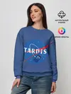 Женский свитшот / Тардис в космосе