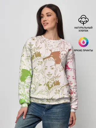 Женский свитшот / ДОРАКЕН Токийские Мстители