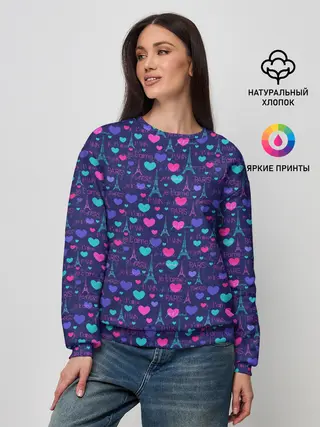 Женский свитшот / Париж