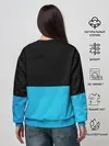 Женский свитшот / Smail Blue
