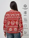 Женский свитшот / Вязаный рисунок