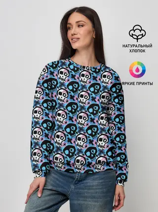 Женский свитшот / Хэллоуин