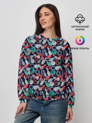 Женский свитшот / Боулинг