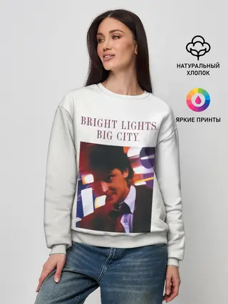 Женский свитшот / Bright Lights, Big City - Depeche Mode