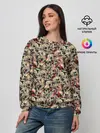 Женский свитшот / Кровавые Черепа