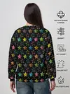 Женский свитшот / Звездный череп