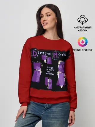 Женский свитшот / Songs of Faith and Devotion - Depeche Mode
