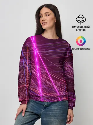 Женский свитшот / ЛАЗЕРЫ | LASERS