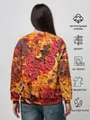Женский свитшот / Живопись коррозии металла