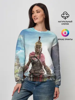 Женский свитшот / Воинственная Кассандра