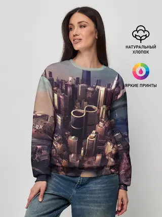 Женский свитшот / Sonic Highways - Foo Fighters