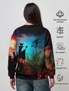 Женский свитшот / Молодая колдунья