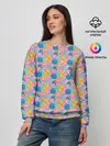Женский свитшот / Новогодние Ёлочные Шары