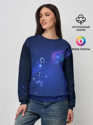 Женский свитшот / Знак зодиака - Рыбы