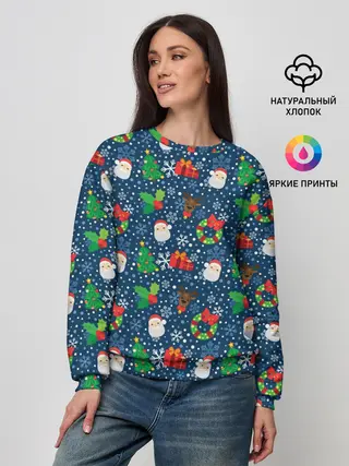Женский свитшот / Праздник