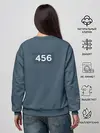 Женский свитшот / Игра в кальмара. Игрок 456 Сон Ги-хун