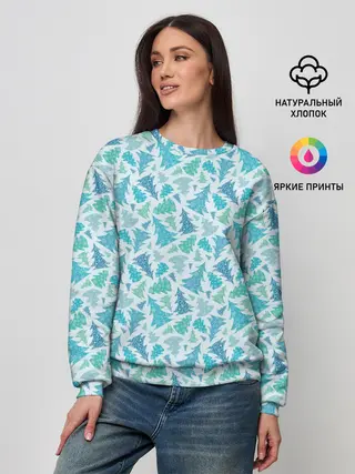 Женский свитшот / Новый Год