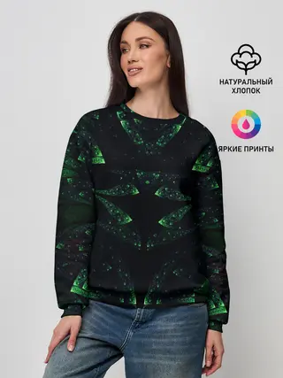 Женский свитшот / Орнамент Майя