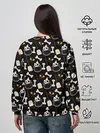Женский свитшот / Patern Halloween 14
