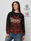 Женский свитшот / Слипкнот Гранж | Slipknot Grunge