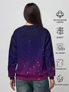 Женский свитшот / Gradient background