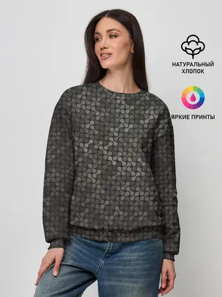 Женский свитшот / Geometric textures