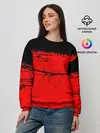 Женский свитшот / КРАСНЫЙ ГРАНЖ | RED GRUNGE