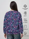 Женский свитшот / Снежные Узоры