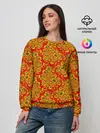 Женский свитшот / Хохломские узоры