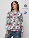 Женский свитшот / Новогодние украшения и блестки