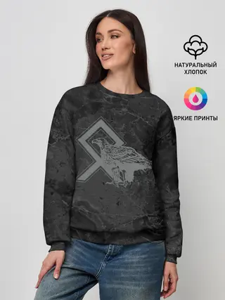 Женский свитшот / Одал с орлом