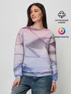Женский свитшот / треугольники для тебя