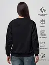 Женский свитшот / ИГРА В КАЛЬМАРА | СОТРУДНИК КВАДРАТ