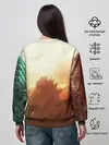 Женский свитшот / ГОДЗИЛЛА РАЗРУШАЕТ ГОРОД