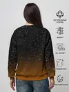 Женский свитшот / ТЫКВА КОСМОНАВТ | SPACE HALLOWEEN