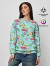 Женский свитшот / Путешествие хиппи