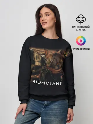 Женский свитшот / Biomutant | Биомутант с оружием