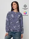 Женский свитшот / Зимняя абстракция