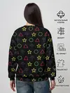 Женский свитшот / ИГРА В КАЛЬМАРА, ФИГУРКИ ИГРЫ, ПЕЧЕНЬЕ