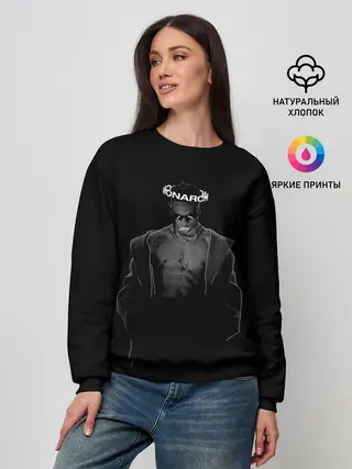 Женский свитшот / Travis in black