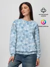 Женский свитшот / Морозное Снежное Утро