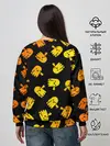Женский свитшот / BOO! ПРИЗРАК, ПРИВЕДЕНИЕ ХЕЛЛОУИН ОРАНЖЕВЫЙ