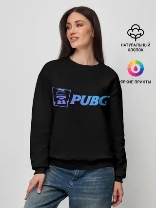 Женский свитшот / PUBG NEON,
