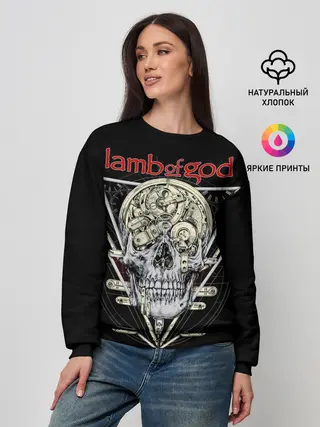 Женский свитшот / Lamb of God, Legion: XX
