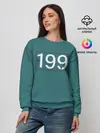 Женский свитшот / Игрок в кальмара 199