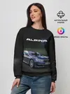Женский свитшот / Alpina на дороге