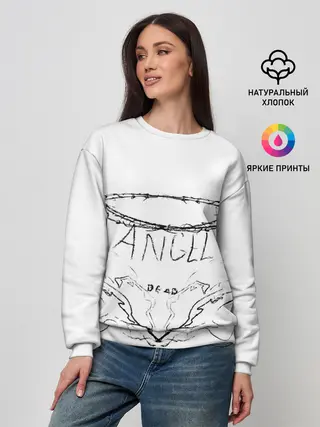 Женский свитшот / Angel of dead