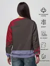 Женский свитшот / КВАДРАТ НА ОТДЫХЕ | ИГРА В КАЛЬМАРА