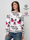 Женский свитшот / игра в кальмара злодеи