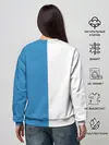 Женский свитшот / Крутые Санта и Олень